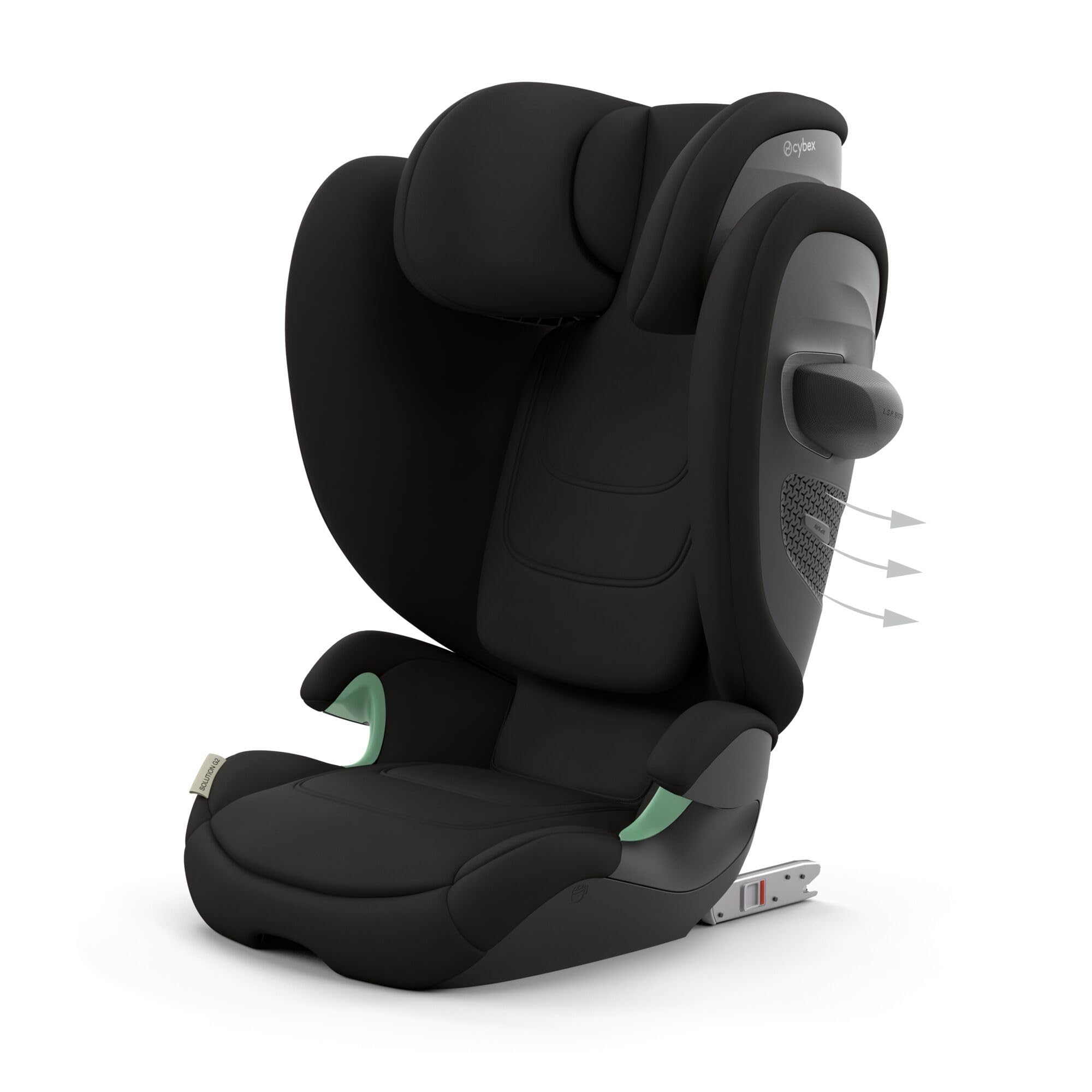 Foldable High-Back Child Car Seat with ISOFIX, 100-150cm