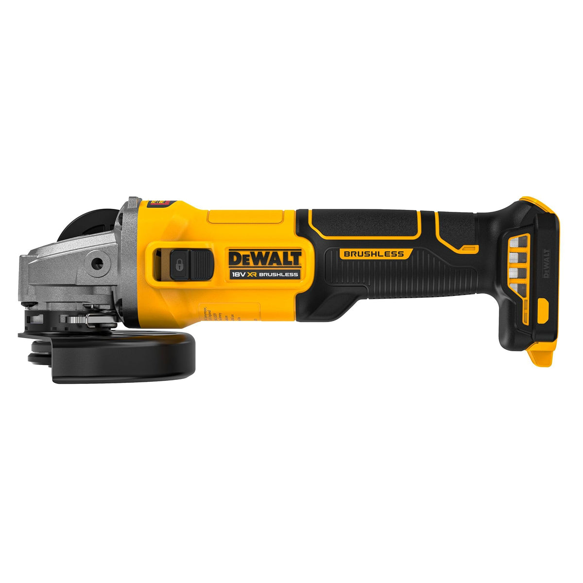 18V Brushless 125mm Cordless Angle Grinder with Electronic Clutch - Tool Only