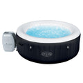 2-4 Person Round Inflatable Hot Tub with 120 Air Jets