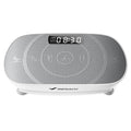 Compact Vibration Plate Exercise Machine with LED Display, Remote Control & 10 Speed Levels