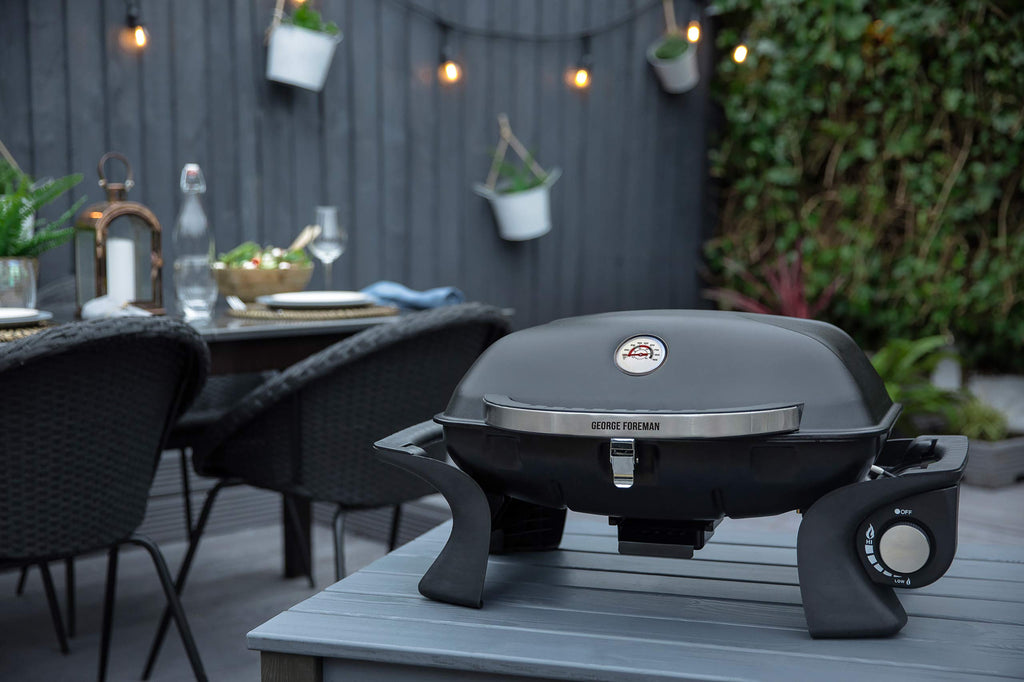 Portable Gas Barbecue with Integrated Thermostat & Automatic Ignition