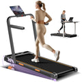 Walking Pad Treadmill with 16% Incline, 3.0HP Motor, Foldable Design & 10km/h Speed