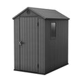 6 x 4ft Apex Garden Storage Shed with Floor, Window & Ventilation