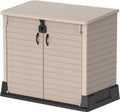 850L Outdoor Garden Storage Shed with Lift-Up Lid & Double Doors