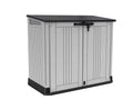 880L Outdoor Garden Storage Shed with Lift-Up Lid & Front Doors