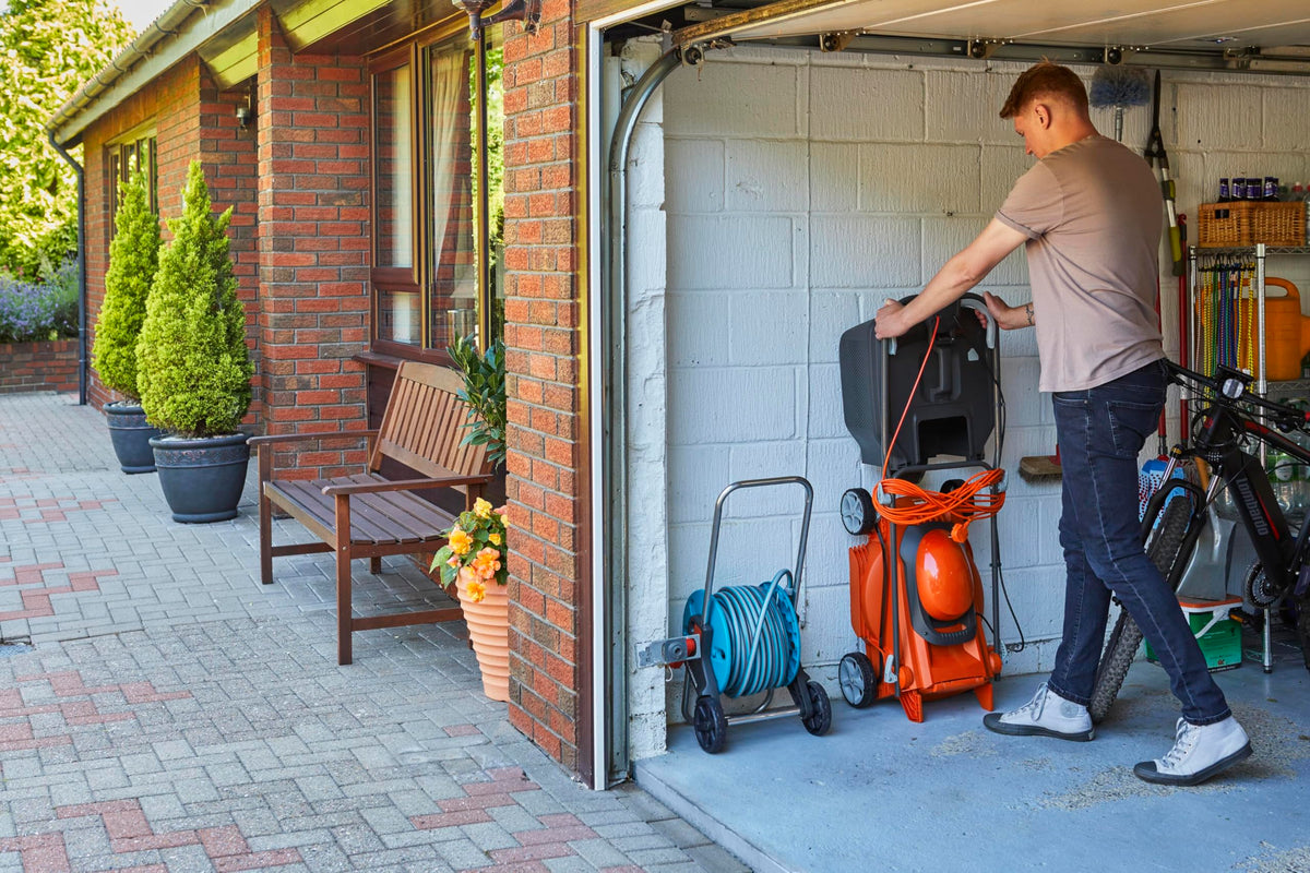 1600W Electric Lawn Mower with 38cm Cutting Width & 45L Grass Box